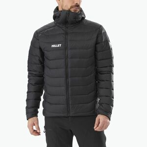 Férfi kabát Millet Kamet Down Hoodie black/ noir (Kamet Down Hoodie MIV10220_N0247) kép
