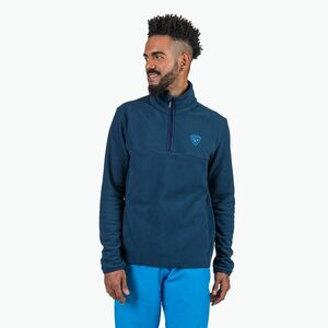 Férfi pulóver Rossignol Strawpile Fleece Hz dark navy (Strawpile Fleece Hz RLNML08_715) kép