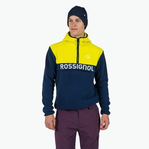 Férfi pulóver Rossignol Alltrack Fleece dark navy (Alltrack Fleece RLNML09_715) kép