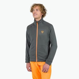 Férfi pulóver Rossignol Blackside Fleece Fz onyx grey (Blackside Fleece Fz RLNML20_23N) kép