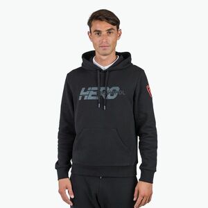 Férfi pulóver Rossignol New Hero Hoodie black (New Hero Hoodie RLNMS01_200) kép