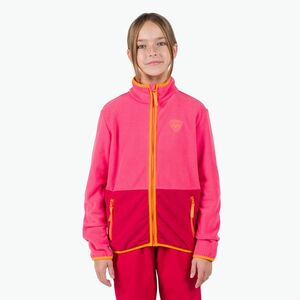 Gyerek pulóver Rossignol Jr Strawpile Fleece Fz tea rose (Jr Strawpile Fleece Fz RLNYL03_35N) kép