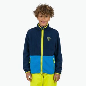 Gyerek pulóver Rossignol Jr Alltrack Fleece dark navy (Jr Alltrack Fleece RLNYL08_715) kép