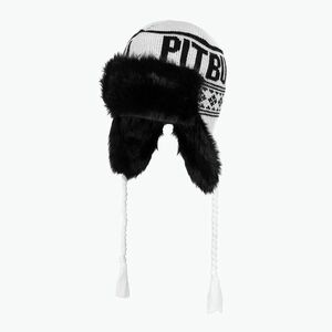 Férfi téli sapka Pitbull Beanie Mission Bay white/black (Beanie Mission Bay 614005019001) kép
