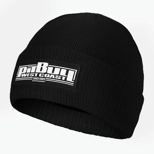 Férfi téli sapka Pitbull Beanie One Tone Boxing black (Beanie One Tone Boxing 6100069000) kép