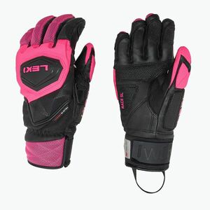Női síkesztyű LEKI WCR Venom SL 3D black/ pink (WCR Venom SL 3D W 654801302v) kép