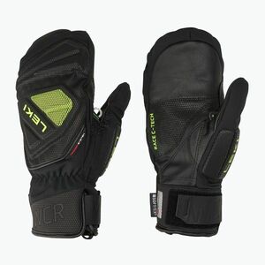Férfi síkesztyű LEKI WCR C-Tech 3D Mitt black/ ice lemon (WCR C-Tech 3D Mitt 654802601) kép