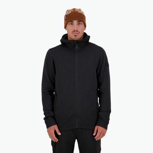 Férfi pulóver Mons Royale Arcadia Merino Fleece Hoody black (Arcadia Merino Fleece Hoody 100599-1220-001) kép