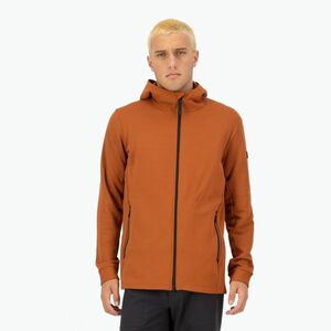 Férfi pulóver Mons Royale Arcadia Merino Fleece Hoody ginger (Arcadia Merino Fleece Hoody 100599-1220-806) kép