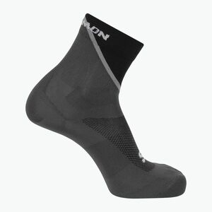 Futózokni Salomon Pulse Ankle black/ monument/ magnet (Pulse Ankle LC216590056) kép