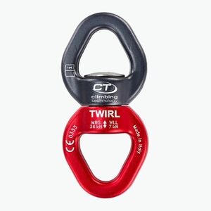 Kipörgetőszem Climbing Technology Twirl grey/ red (Twirl 2D795SGYJ) kép