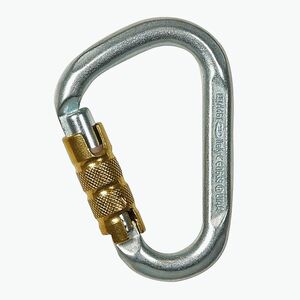 Karabiner Climbing Technology Snappy Steel CF TG Triplex silver/ gold (Snappy Steel CF TG Triplex 3C4610A) kép