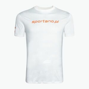 Férfi futópóló SPORTANO Active Men fehér (Active Men KDV-B4AP058-WT) kép