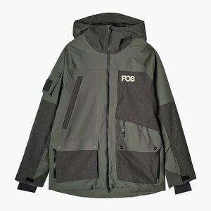 Férfi snowboard kabát 4F M511 khaki (M511 43S 4FWAW24TTJAM511) kép