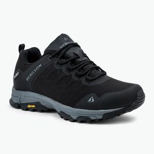 Férfi trekking cipő BERGSON Hadjer Low STX black (Hadjer Low STX HADJERLOWSTX) kép