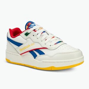 Gyerekcipő Reebok BB 4000 II chalk/vector blue/vector red (BB 4000 II 100075276) kép
