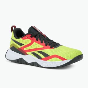 Férfi edzőcipő Reebok NFX acid yellow/black/vector red (NFX 100205051) kép