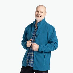 Férfi trekking pulóver Pinewood Finnveden Fleece d.azur blue (Finnveden Fleece 5065) kép