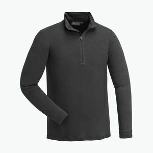 Férfi thermo pulóver Pinewood Abisko Merino Base Layer Half Zip smoke black (Abisko Merino Base Layer Half Zip 5406) kép