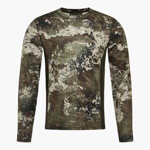 Férfi hosszú ujjú túrafelső Pinewood Furudal Camou InsectSafe strata/moss green (Furudal Camou InsectSafe L/S 5605) kép