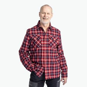 Férfi ing Pinewood Härjedalen red/navy (Härjedalen 9026) kép