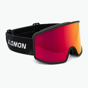 Síszemüveg Salomon Sentry Pro OTG Sigma black/poppy red (Sentry Pro OTG Sigma L47639000) kép