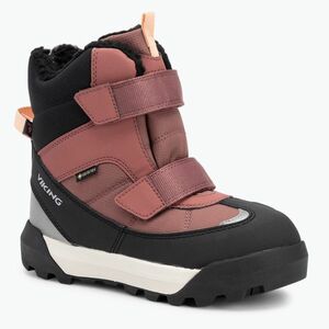 Gyerek hótaposó Viking Footwear Expower Warm GTX 2V dark pink (Expower Warm GTX 2V 3-94020-39) kép