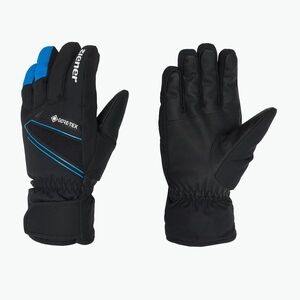 Férfi síkesztyű ZIENER Gunar Gtx alpine black/persian blue (Gunar Gtx 801083.12798) kép
