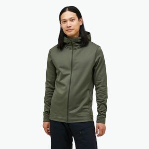 Férfi pulóver Peak Performance Rider Tech Zip Hood pine needle (Rider Tech Zip Hood G79554060) kép