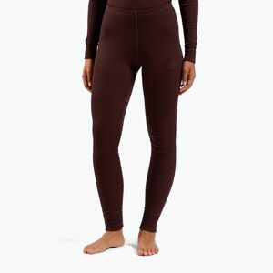 Női termo nadrág ODLO Active Warm Bl Bottom Long fudge (Active Warm Bl Bottom Long 159121/30910) kép
