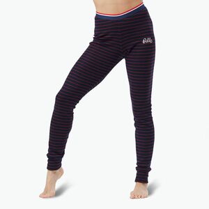 Női termo nadrág ODLO Active Warm Originals Stripes Bl Bottom Long dark saphire (Active Warm Originals Stripes Bl Bottom Long 159281/21014) kép