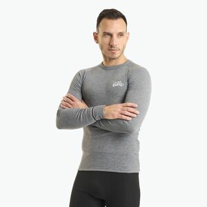 Férfi termo hosszú ujjú felső ODLO Active Warm Originals Bl Top Crew Neck odlo steel grey melange (Active Warm Originals Bl Top Crew Neck 159292/10183) kép