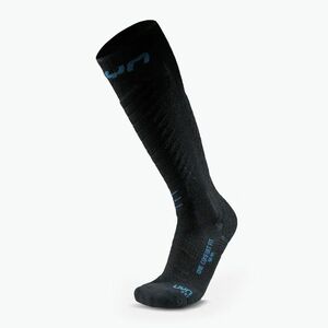 Férfi sízokni UYN Ski One Comfort Fit black/blue poseidon (Ski One Comfort Fit S100314) kép