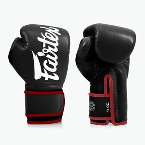 Rękawice boskerskie Fairtex Microfiber black (Microfiber BGV14-BK) kép