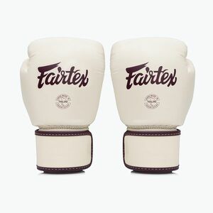 Boxkesztyű Fairtex Real Leather Boxing khaki (Real Leather Boxing BGV16-KH) kép