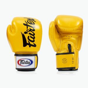 Boxkesztyű Fairtex Deluxe Tight-Fit gold (Deluxe Tight-Fit BGV19-BK) kép