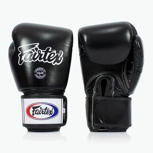 Fairtex Universal Lélegző fekete bokszkesztyű (Universal Breathable BGV1BE-BK) kép