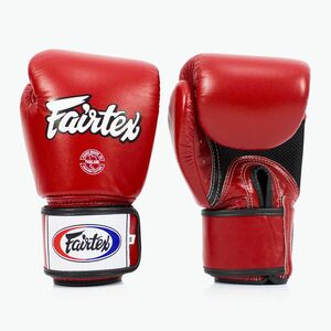 Fairtex Universal Lélegző piros bokszkesztyű (Universal Breathable BGV1BE-RD) kép