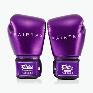 Boxkesztyű Fairtex Metallic Boxing purple (Metallic Boxing BGV22-PP) kép