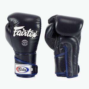 Fairtex stílusos szögletes sparring boxkesztyű - Locked Thumb kék (Stylish Angular Sparring BGV6-BU) kép