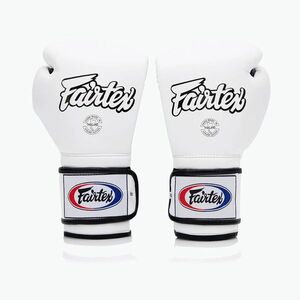 Boxkesztyű Fairtex Heavy Hitter's Mexican Style white/blue (Heavy Hitter's Mexican Style BGV9-WH/BU) kép