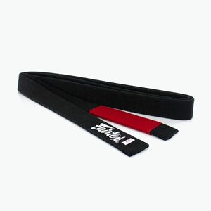Pas do brazylijskiego jiu-jitsu Fairtex Cotton black (Cotton belt BJJB1-BK) kép