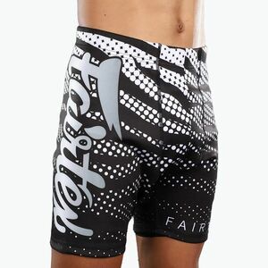 Fairtex Vale Tudo CP10 fekete/fehér edzőnadrág (Tudo CP10-BK-WH) kép