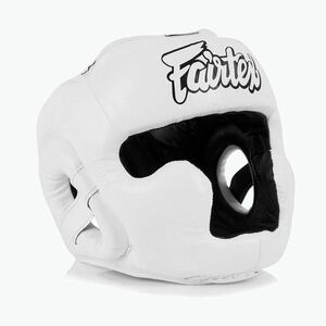 Box fejvédő dziecięcy Fairtex Headguard for Kids white (Headguard for Kids) kép