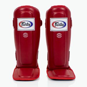 Fairtex In-Step dupla párnázott sípcsontvédő piros (In-Step Double Padded Protector SP3-RD) kép