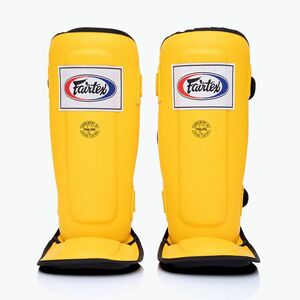 Fairtex In-Step dupla párnázott sípcsontvédő sárga (In-Step Double Padded Protector SP3-YW) kép