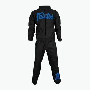 Overall sauna Fairtex Vinyl black/blue (Vinyl VS3) kép