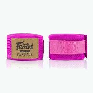 Box bandázs Fairtex Elastic Handwraps 455 cm pink (Elastic Handwraps HW4-PK) kép