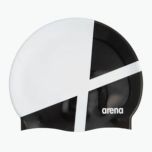 Úszósapka arena Icons Team Stripe diamond / white / black (Icons Team Stripe 001463/120) kép