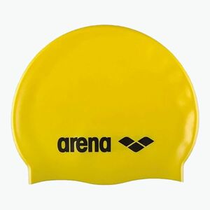 Gyerek úszósapka arena Classic Silicone Jr yellow / black (Classic Silicone 91670/35) kép